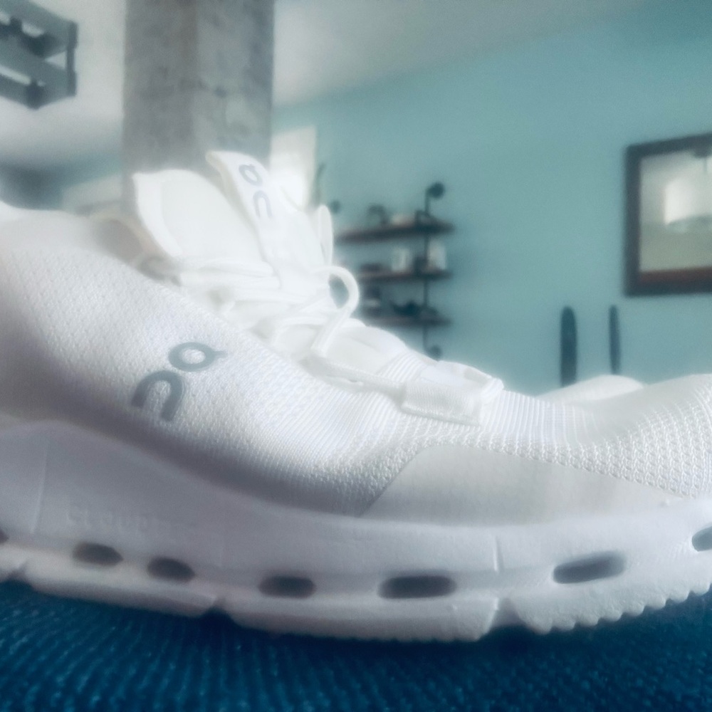 On Running White Athletic Shoes